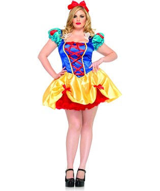 Fairy Tale Snow White Adult Plus Costume