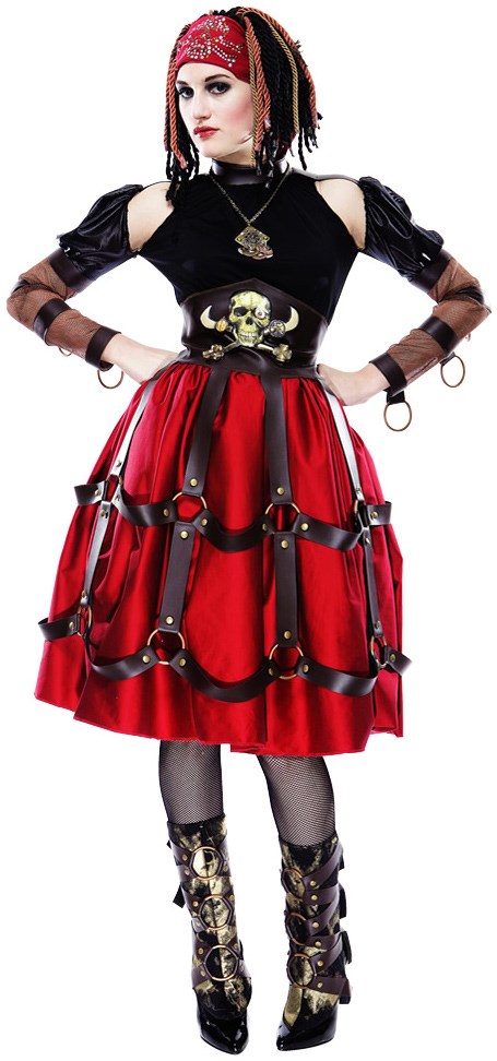 Gothic Pirate Wench Adult Costume