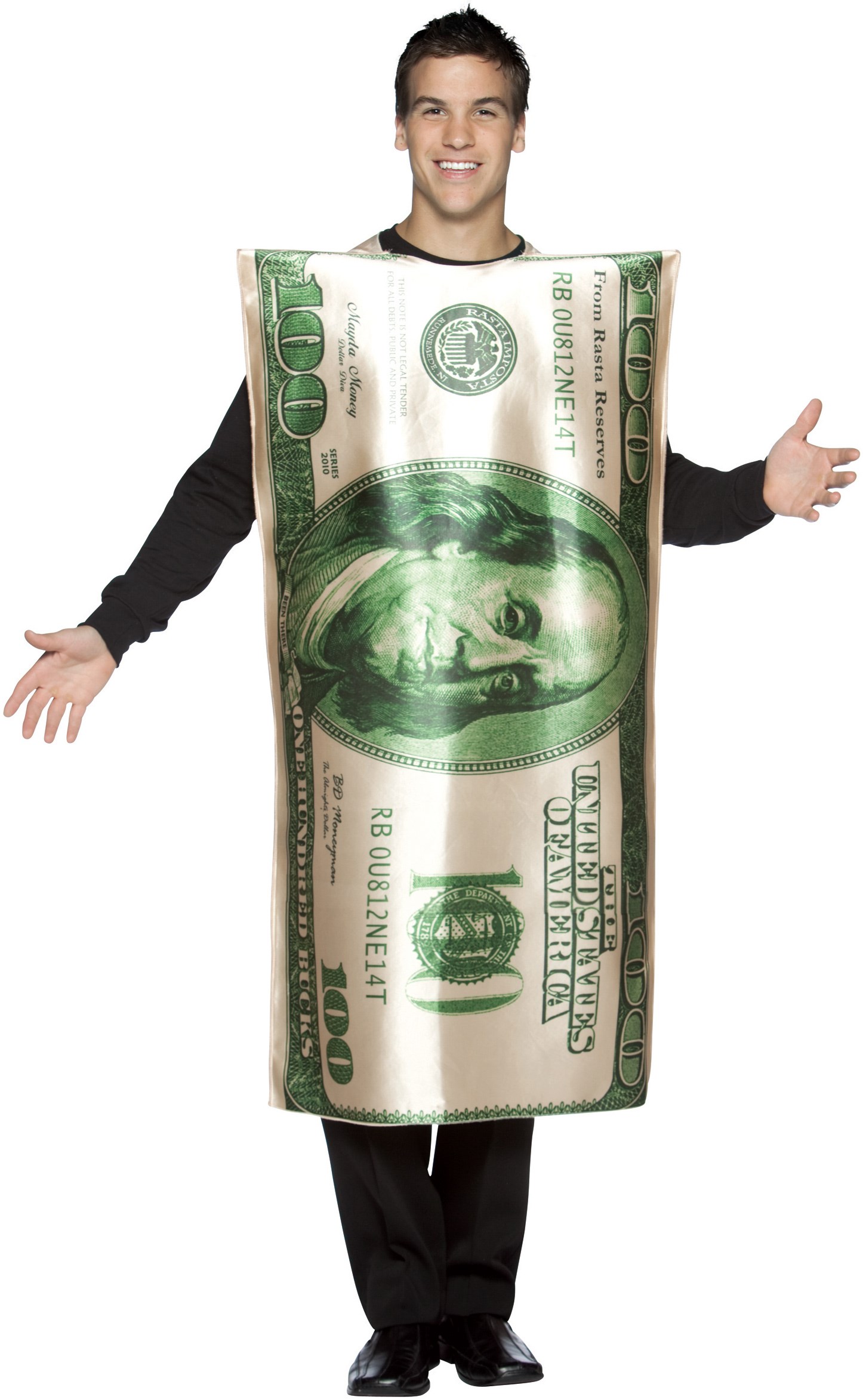 $100 Bill Adult Costume