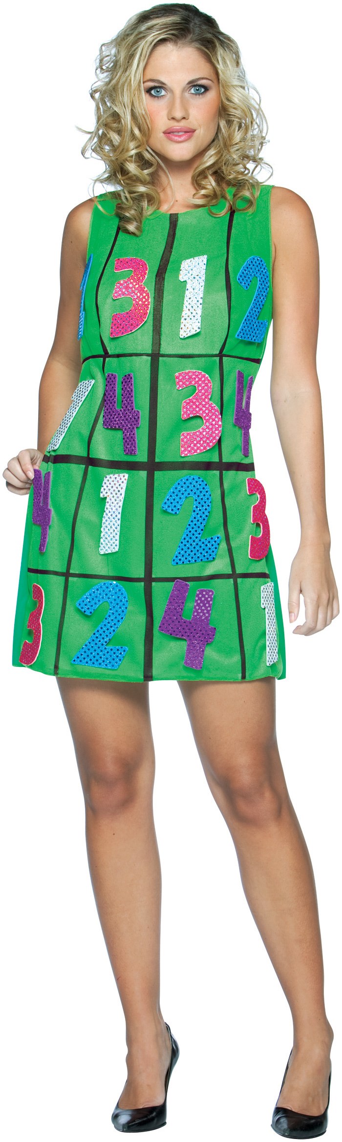 Sudoku Game Dress Adult Costume