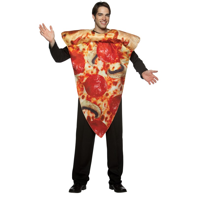 Pizza Slice Adult Costume for the 2022 Costume season. 
