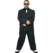 Pinstripe Gangster Adult Costume