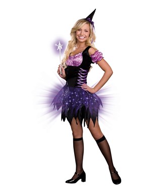 Switch Witch Light-Up Teen Costume