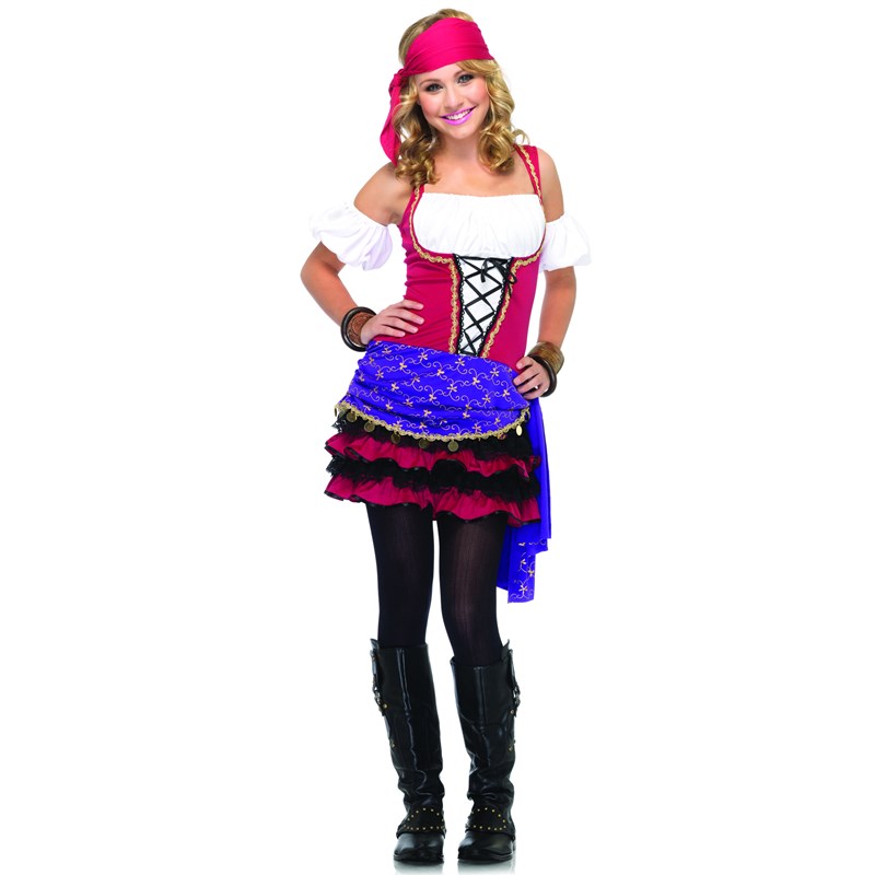 Crystal Ball Gypsy Teen Costume for the 2022 Costume season.