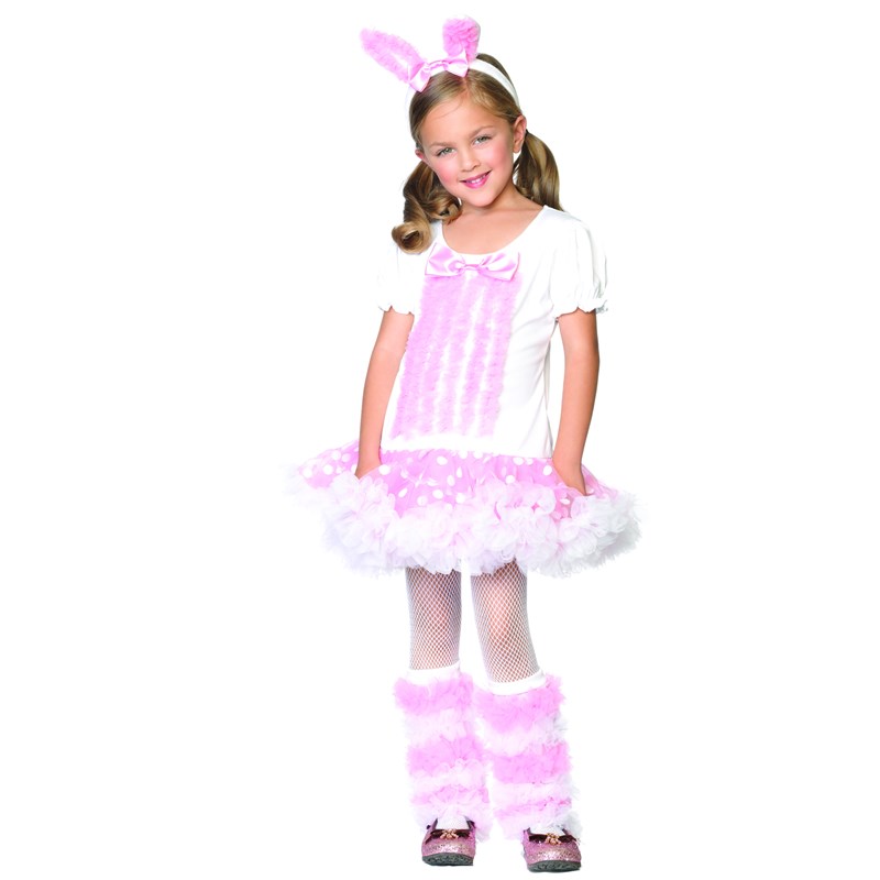 Fluffy Bunny Toddler  and  Child Costume for the 2022 Costume season.