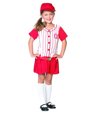 Lil Miss Slugger Child Costume