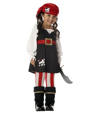 Precious Lil Pirate Toddler / Child Costume