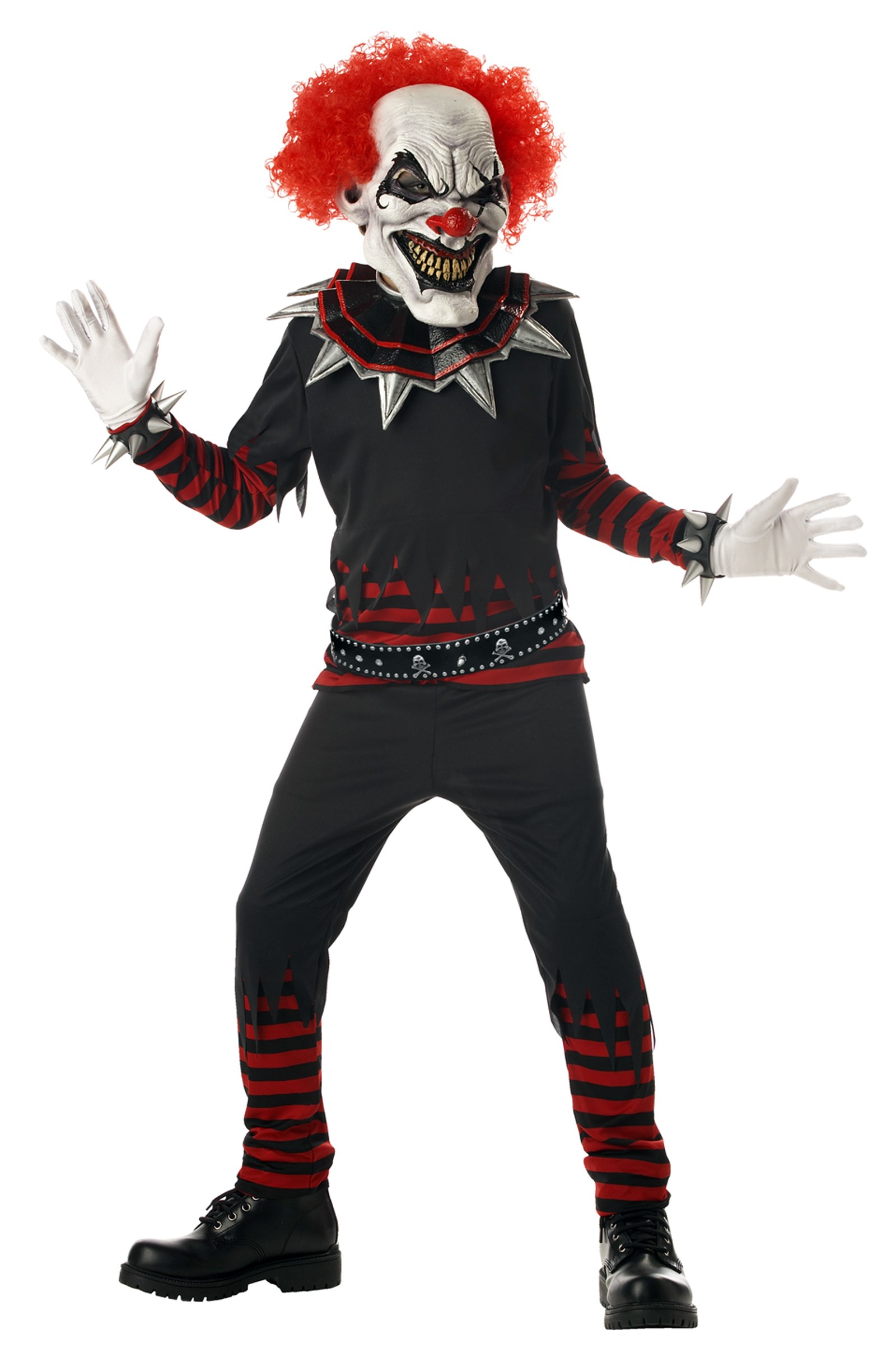 Evil Clown Child Costume