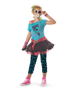 80s Valley Girl Child Costume