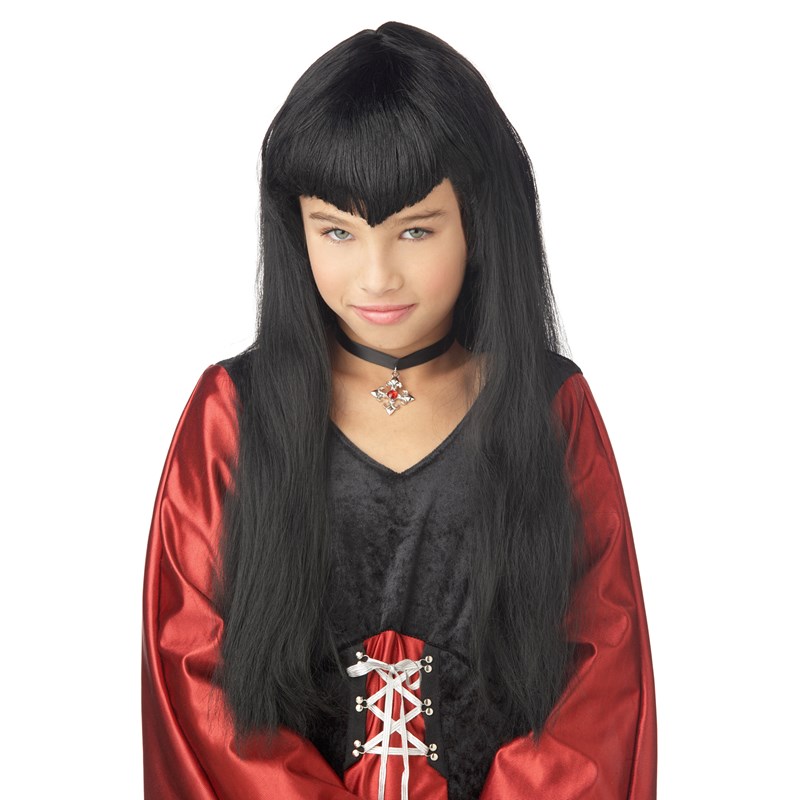 Vampire Girl Wig Child for the 2022 Costume season.