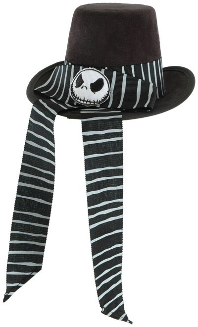 The Nightmare Before Christmas - Victorian Jack Mini Top Hat Adult