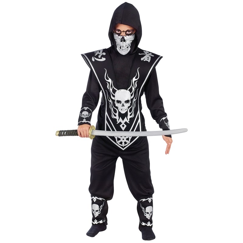 Skull Lord Ninja Child Costume for the 2022 Costume season.