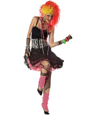 80s Party Girl Adult Costume