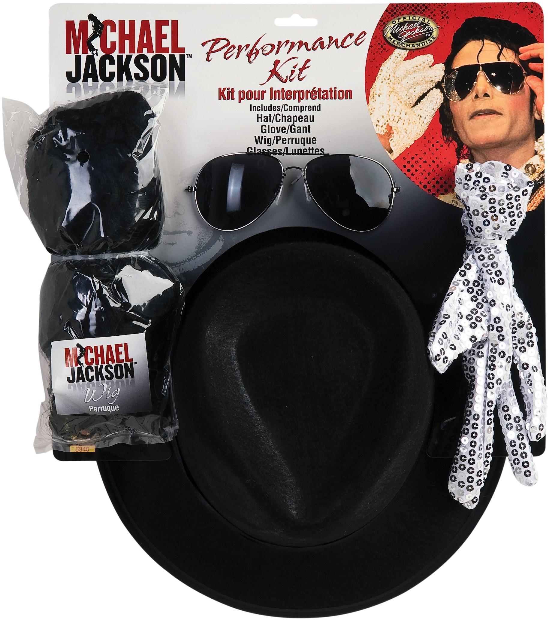 Michael Jackson Performance Accessory Kit Adult