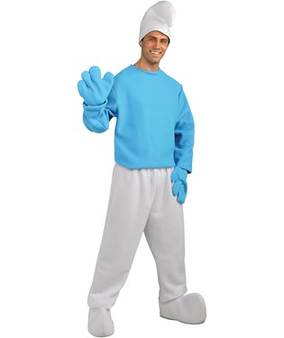 The Smurfs - Deluxe Smurf Adult Costume