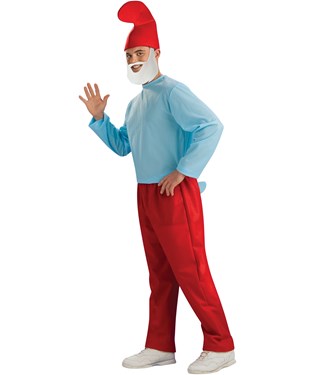 The Smurfs - Papa Smurf Adult Costume