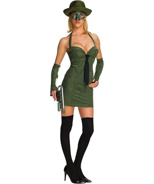 Sexy Green Hornet Adult Costume