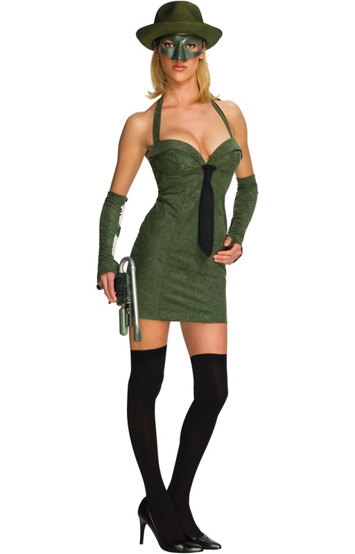 Sexy Green Hornet Adult Costume