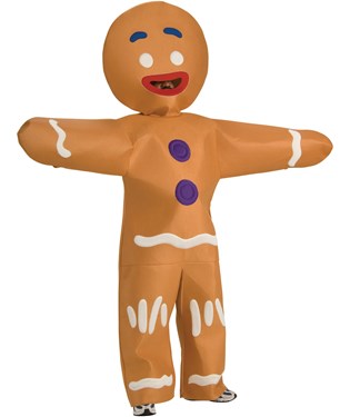 Shrek Forever After - Gingerbread Man Plus Adult Costume