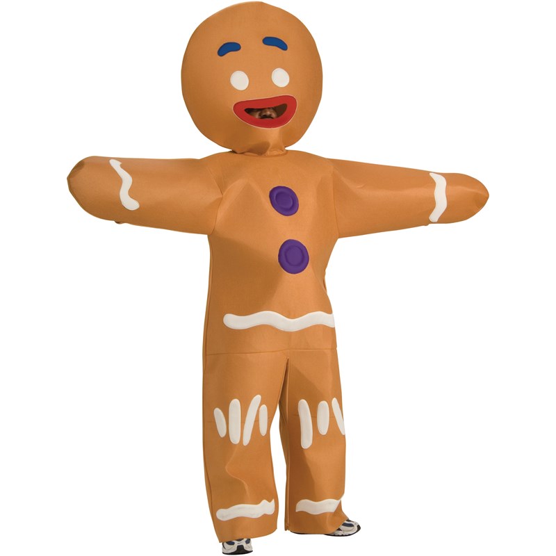 Shrek Forever After   Gingerbread Man Plus Adult Costume for the 2022 Costume season.