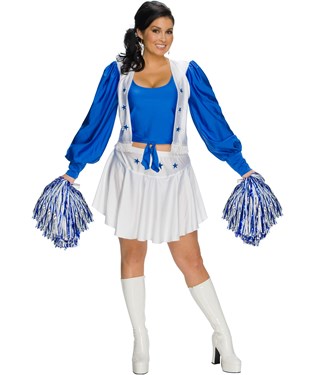 Dallas Cowboys Cheerleader Adult Plus Costume