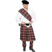 Scottish Kilt Adult Plus Costume