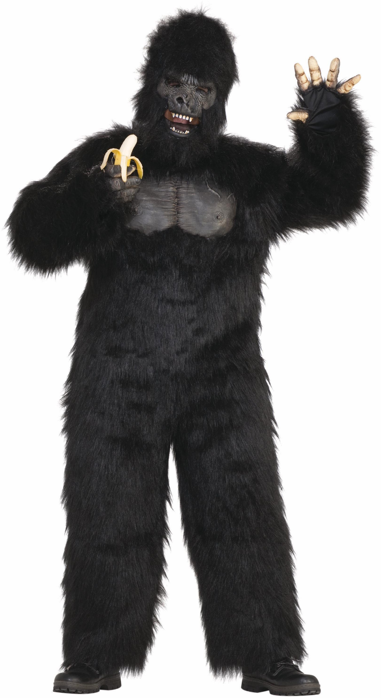 Moving Jaw Gorilla Adult Costume