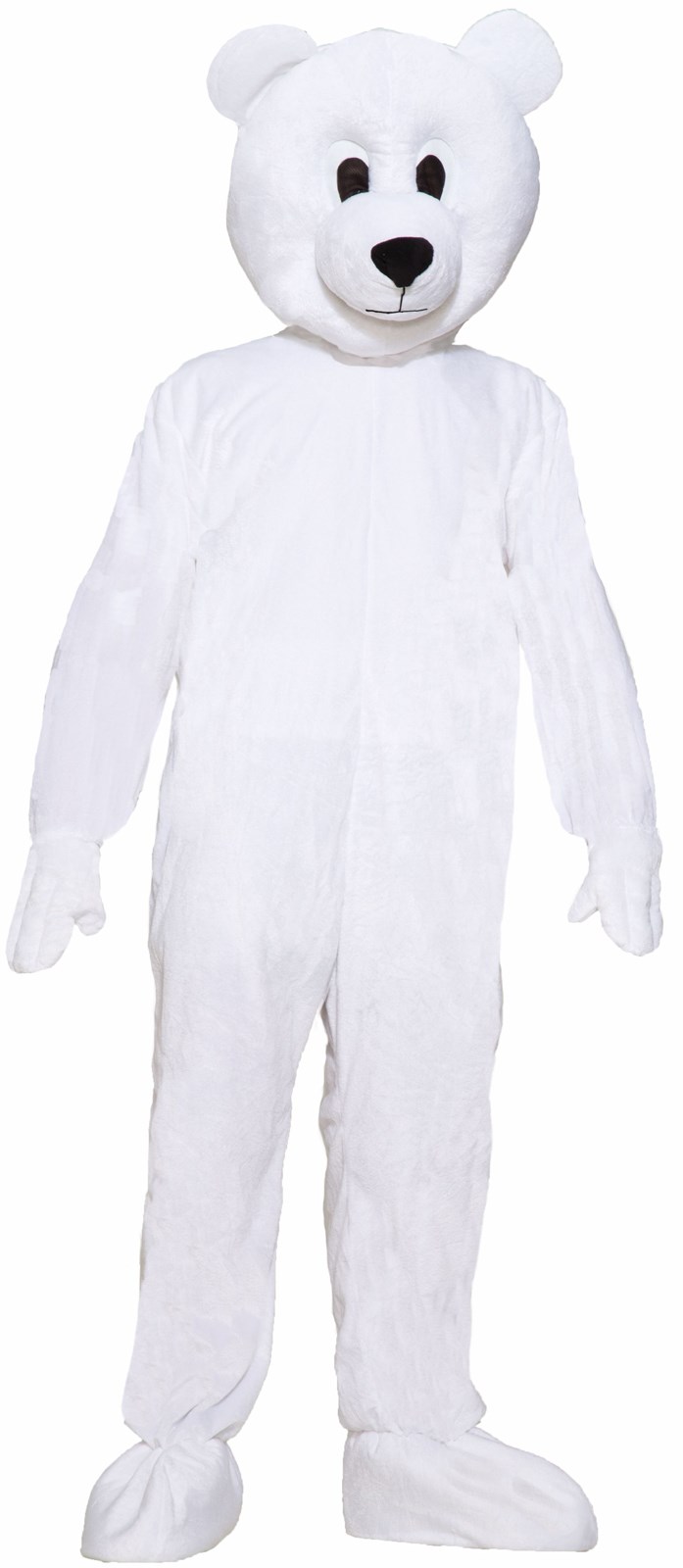Polar Bear Plush Economy Mascot Adult Costume