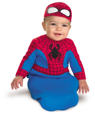 Spider-Man Bunting Infant Costume