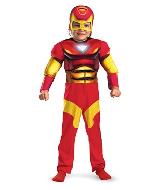 Iron Man Muscle Toddler Costume