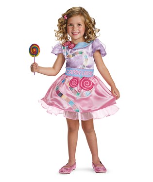 Candy Land Girl Classic Toddler / Child Costume