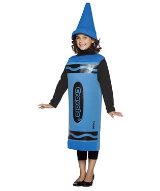 Blue Crayola Crayon Child Costume