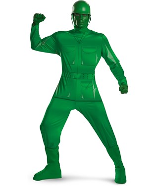 Toy Story - Green Army Man Deluxe Adult Costume