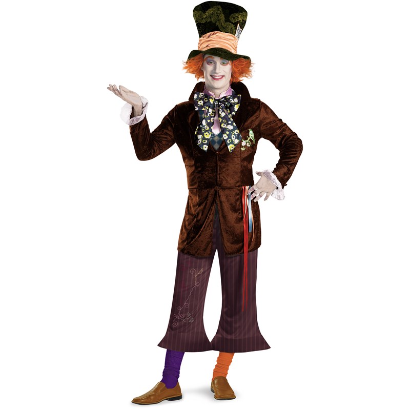 Alice In Wonderland Movie   Prestige Mad Hatter Adult Costume for the 2022 Costume season.