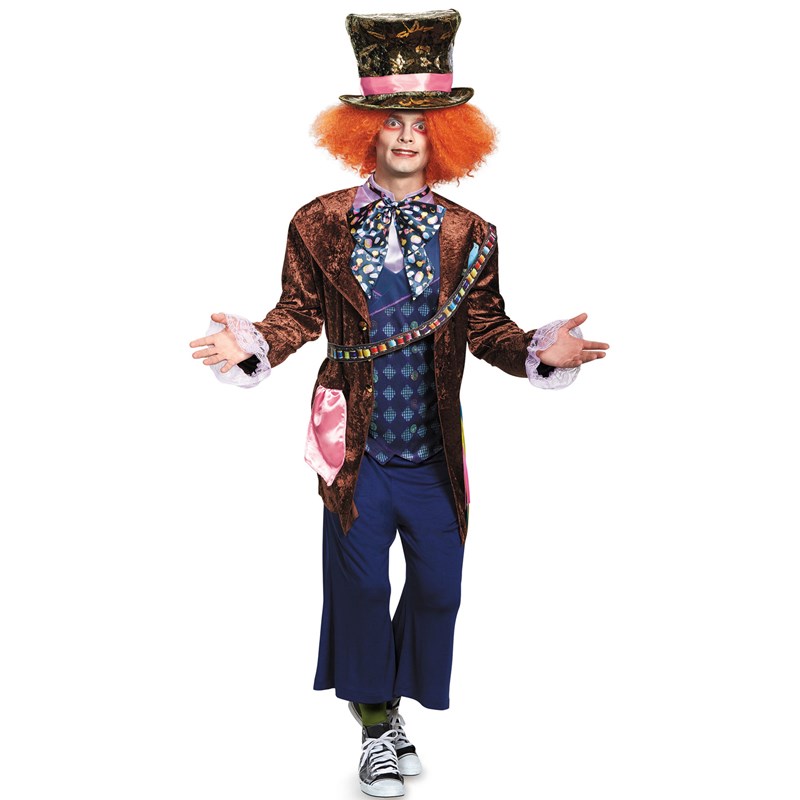 Alice In Wonderland Movie   Deluxe Mad Hatter Adult Costume for the 2022 Costume season.