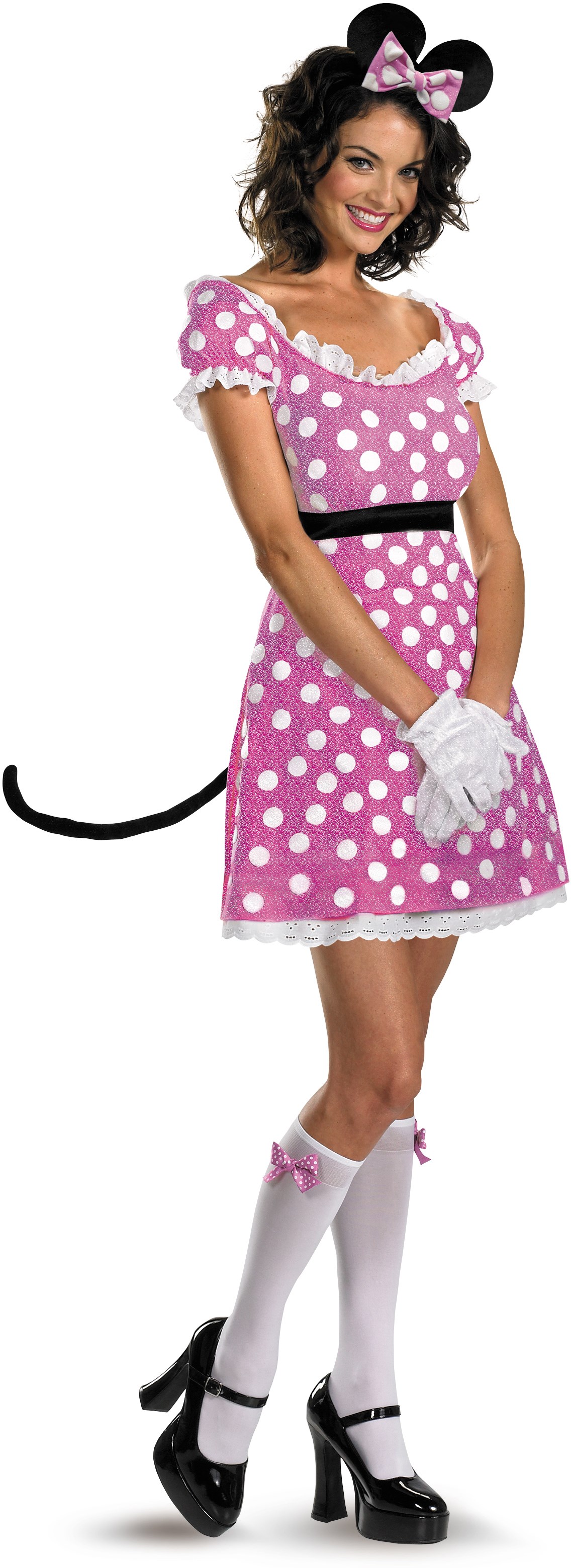 Sassy Pink Minnie Mouse Adult Costume