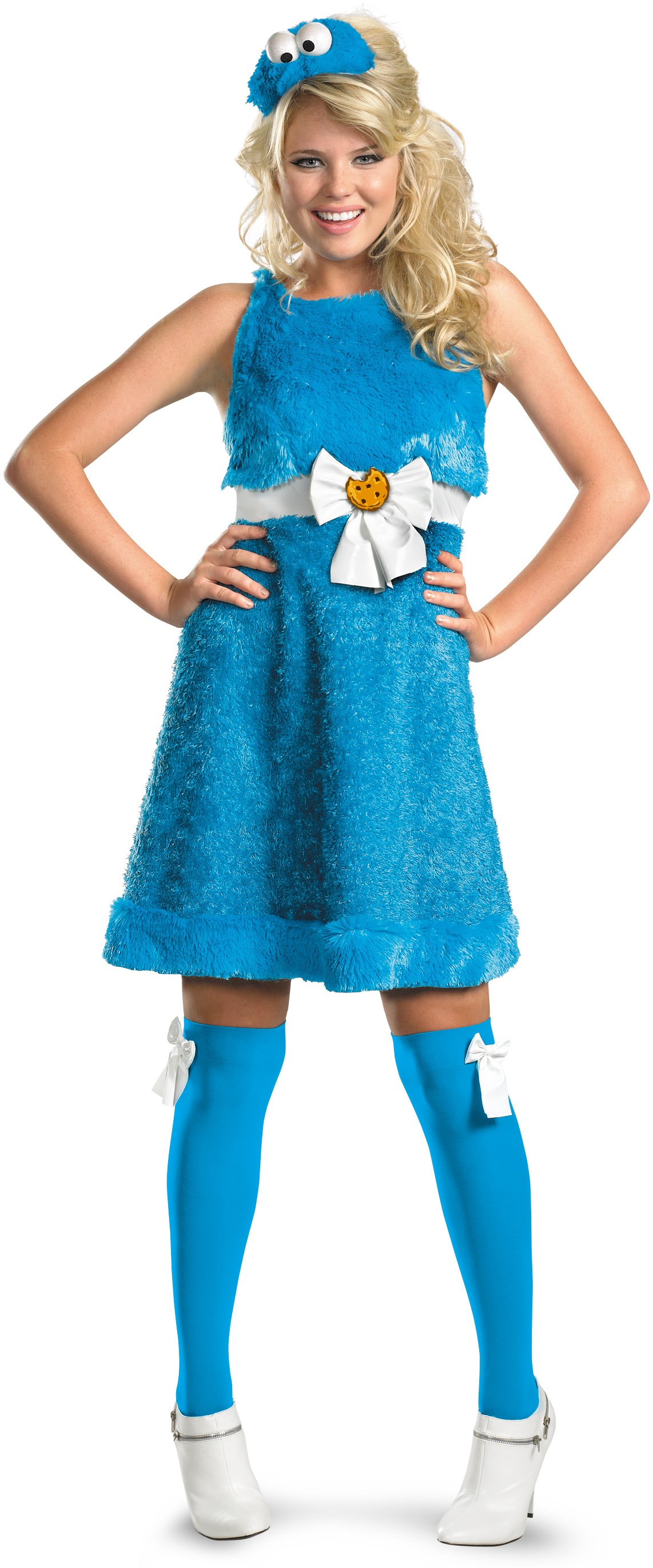 Sesame Street - Cookie Monster Sassy Female Adult Costume