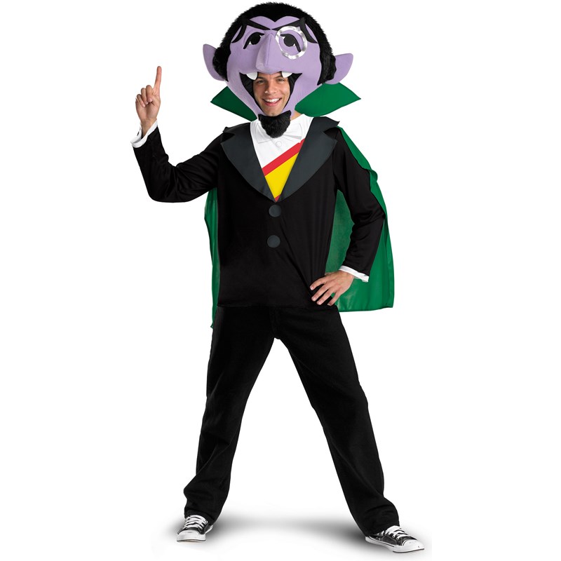 Sesame Street   The Count Adult Costume for the 2022 Costume season.