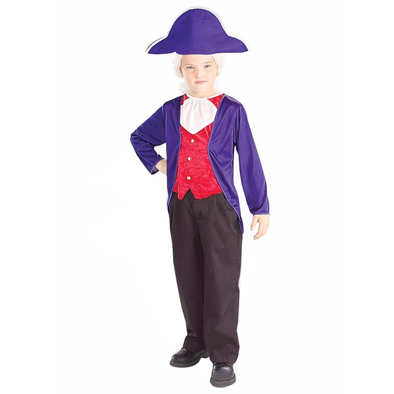 George Washington Child Costume for the 2022 Costume season.