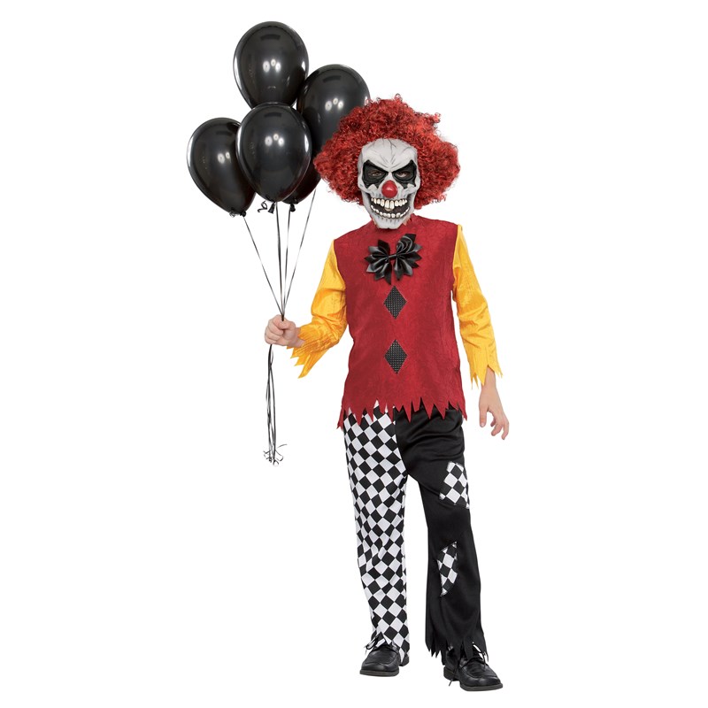 Last Laugh Clown Child Costume for the 2022 Costume season.