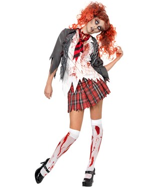 High School Horror School Girl Adult Costume