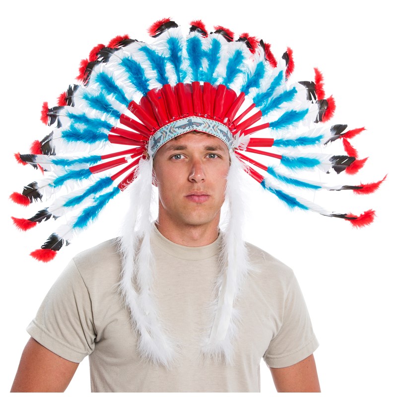 Western Authentic Indian Headdress Adult for the 2022 Costume season.