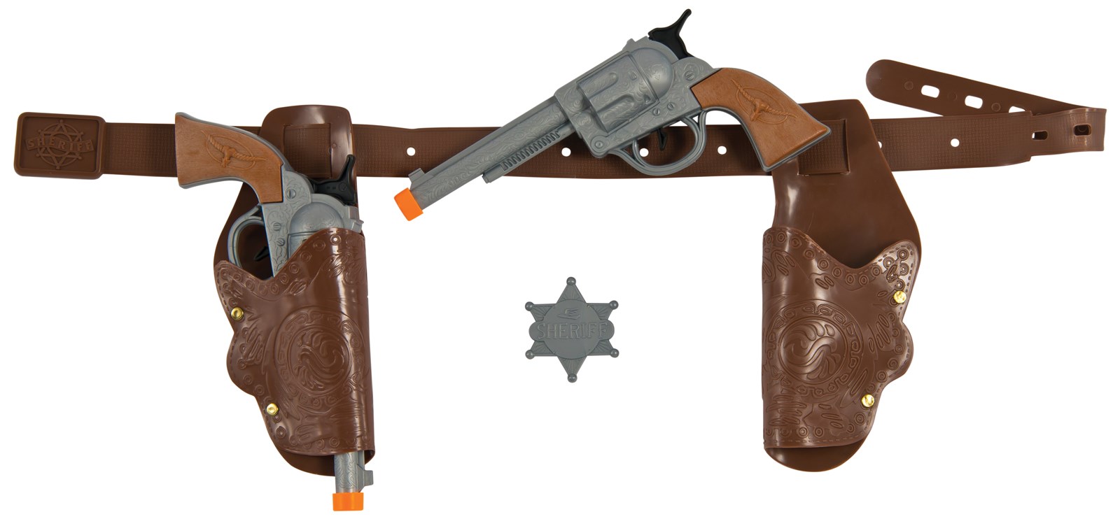 Authentic Western Gunman Belt Holster Adult for the 2022 Costume season.