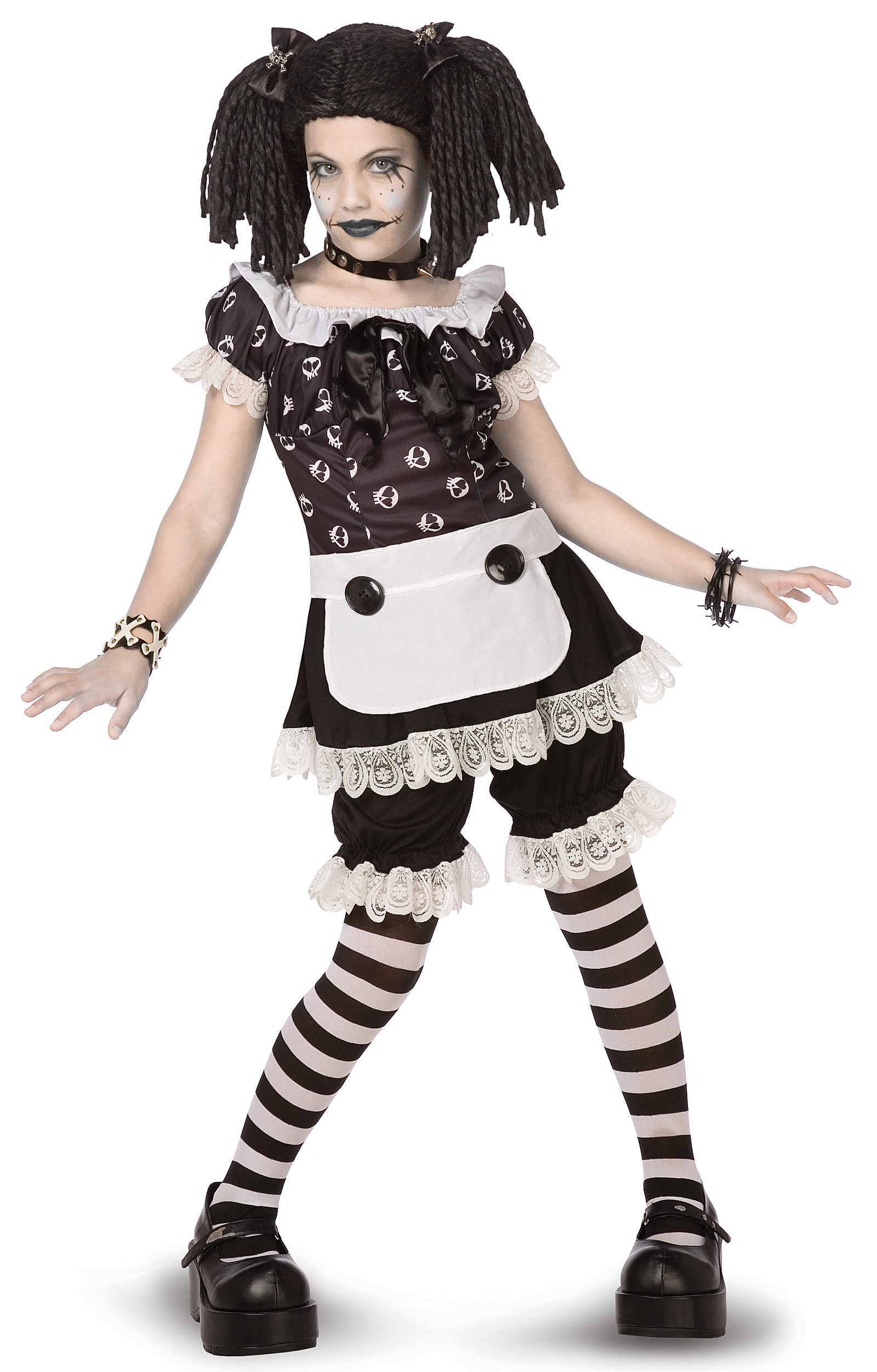Gothic Rag Doll Child/Tween Costume