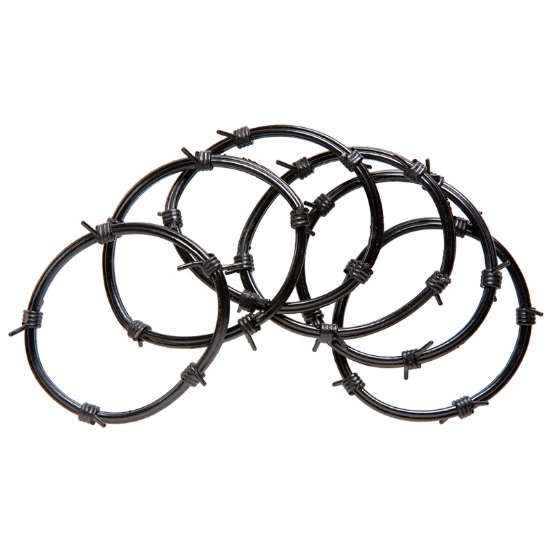 Barbed Wire Bracelets for the 2022 Costume season.