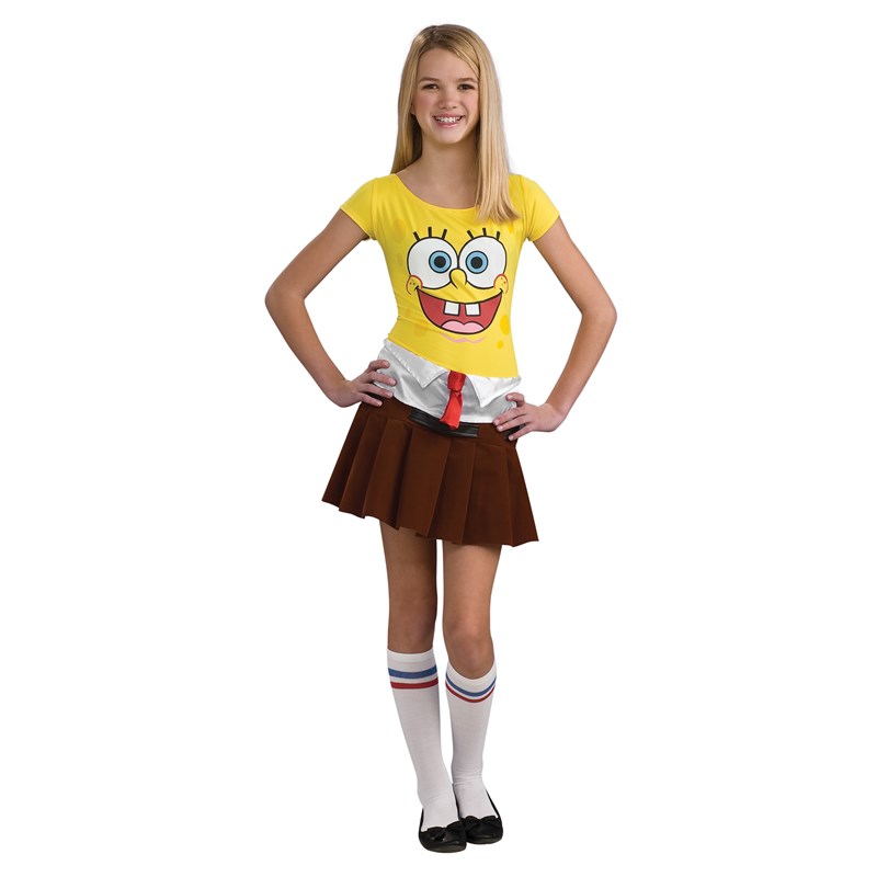 SpongeBob Girl Teen Costume for the 2022 Costume season.