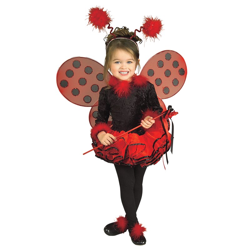 Deluxe Lady Bug Toddler  and  Child Costume for the 2022 Costume season.