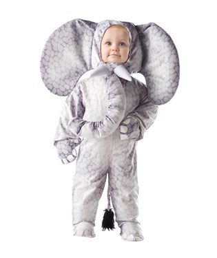 Grey Elephant Toddler / Child Costume