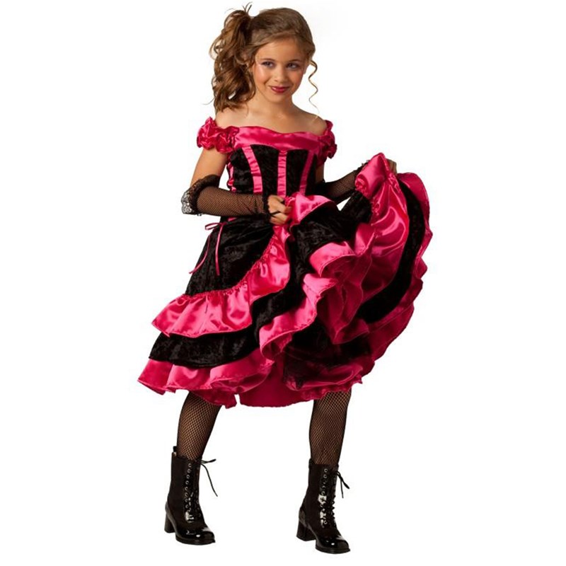 Can Can Dancer Child Costume for the 2022 Costume season.