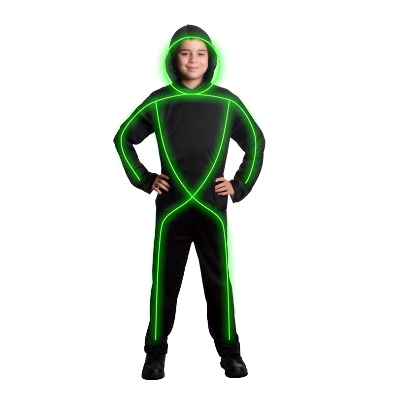 GlowMan Teen Costume for the 2022 Costume season.